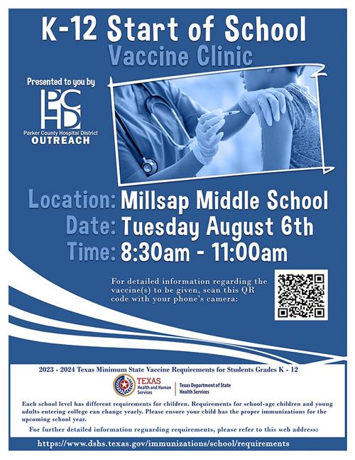  VAccine Clinic Flyer